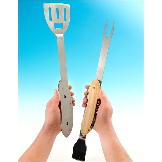 Couteau suisse 6 en 1 "BBQ"