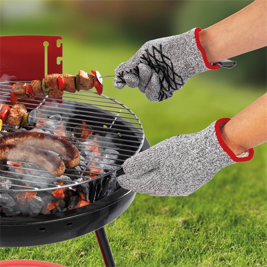 Paire de gants 2 en 1 anti-coupure et anti-feu