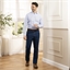 Pantalon confort denim
