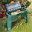 Banc de jardin réversible avec coffre