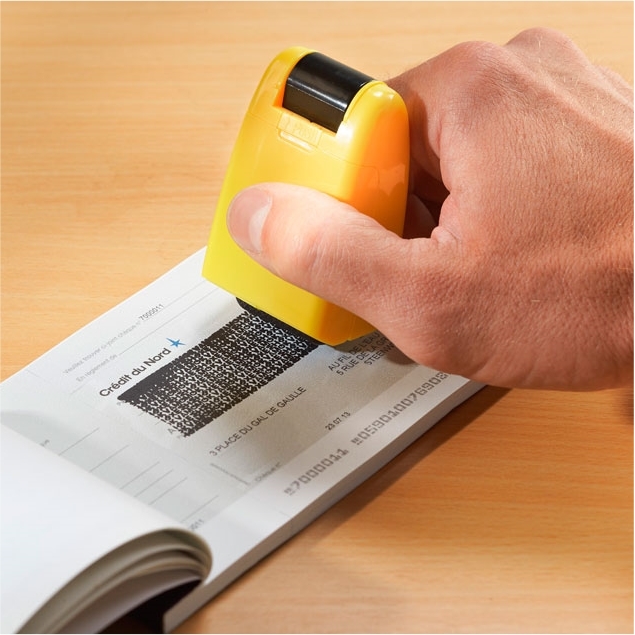 Effaceur thermique pour papier de Protection de la vie privée, outils de  bricolage, tampon de sécurité pour papeterie Express pour la maison et le