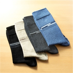 Lot de 4 paires de chaussettes homme
