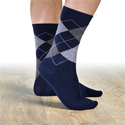 Lot de 3 paires de chaussettes Intarsia Noir - taille 39/42