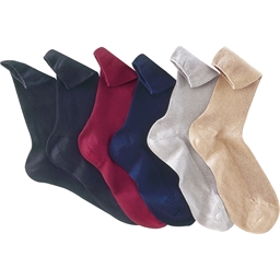 Lot de 6 paires de chaussettes homme Coloris assortis - taille 39/40
