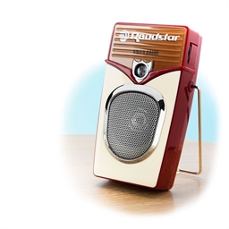 Radio portable rétro