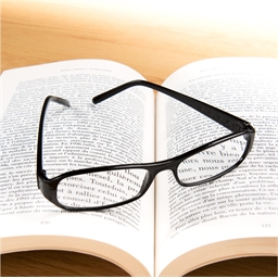 Monture loupe noires +3