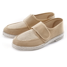 Chaussures canvas homme marine ou beige