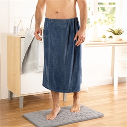 Serviette de toilette mixte Bleu