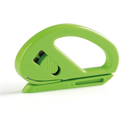 Coupe papier cadeau vert