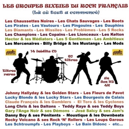 2 CD Les groupes rock francais des 60's