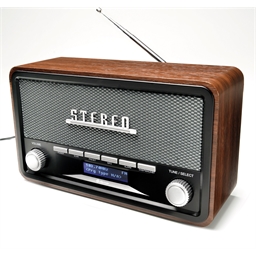 Radio DAB/FM rétro bois