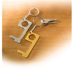 Lot de 2 porte-clés évite-contamination
