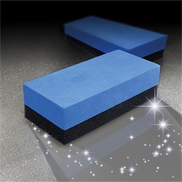 Lot de 3 éponges intérieur voiture