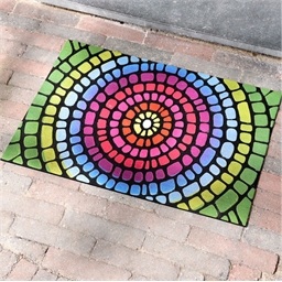 Tapis mosaïque 61 x 41 cm