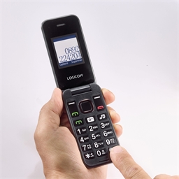 Téléphone portable à clapet 4G Logicom