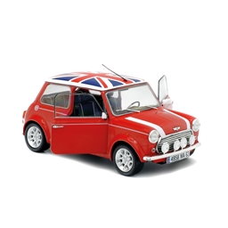 Mini Cooper Sport Red & English flag 1997