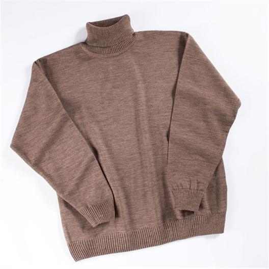 Pull col roulé : gris, marine ou marron