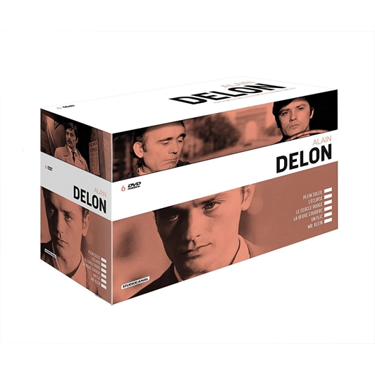 6 DVD Alain Delon 6 films cultes