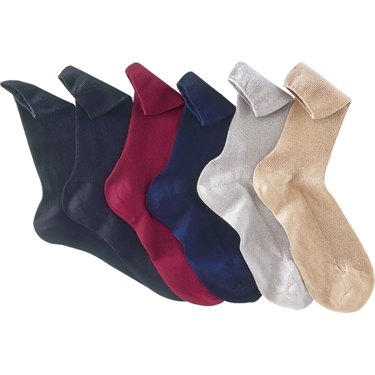 Lot de 6 paires de chaussettes homme Coloris assortis - taille 39/40