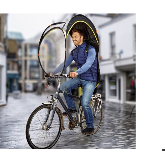Bâche anti-pluie pour panier vélo
