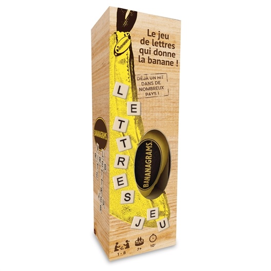 Jeu de lettres Bananagrams® Idées Homme