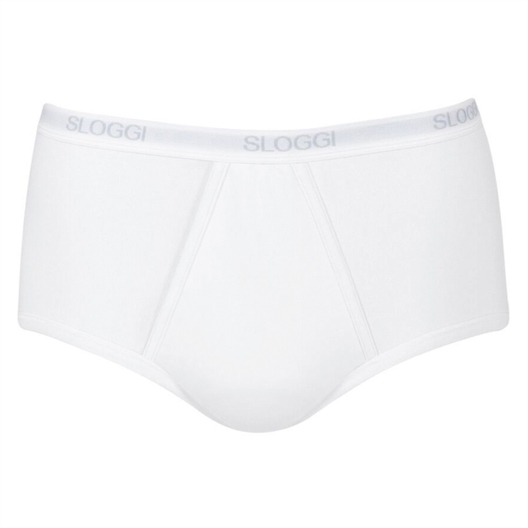 Slip Midi Sloggi Taille 50 - Modèle Basic+ En Coton Blanc - Neuf Sans étiquette - Femme