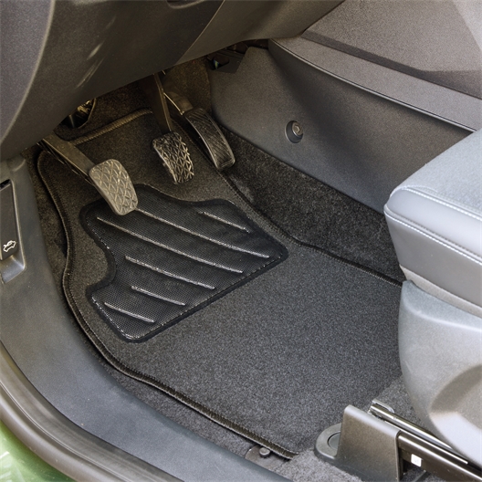 4 tapis auto moquette
